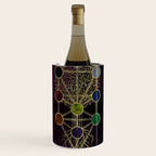 Kabbalah The Tree of Life - Etz Hayim Wine Chiller Gallery Image 1