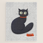 Black Silly Cat  Jigsaw Puzzle Gallery Image 1
