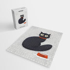 Black Silly Cat  Jigsaw Puzzle Gallery Image 2