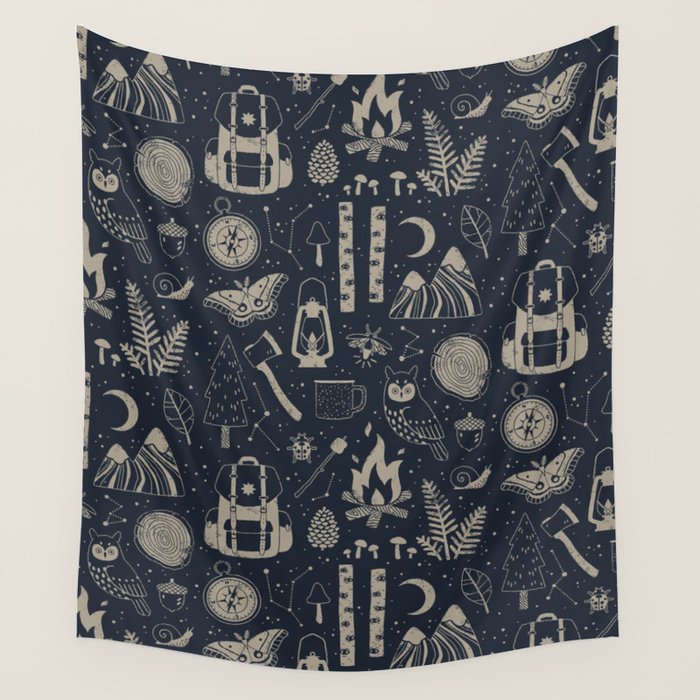 Into the Woods: Stargazing Wall Tapestry Gallery Image 4