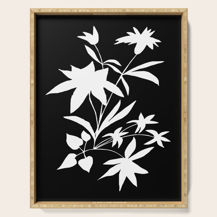 Fireworks Flowers  Serving Tray Gallery Image 1
