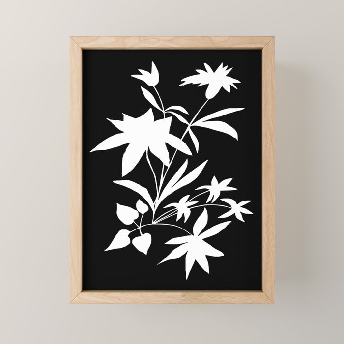 Fireworks Flowers  Mini Art Print Gallery Image 1