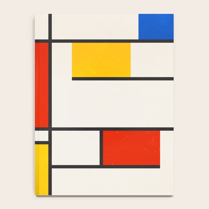 Retro Geometry: Mondrian Edition Notebook Gallery Image 4