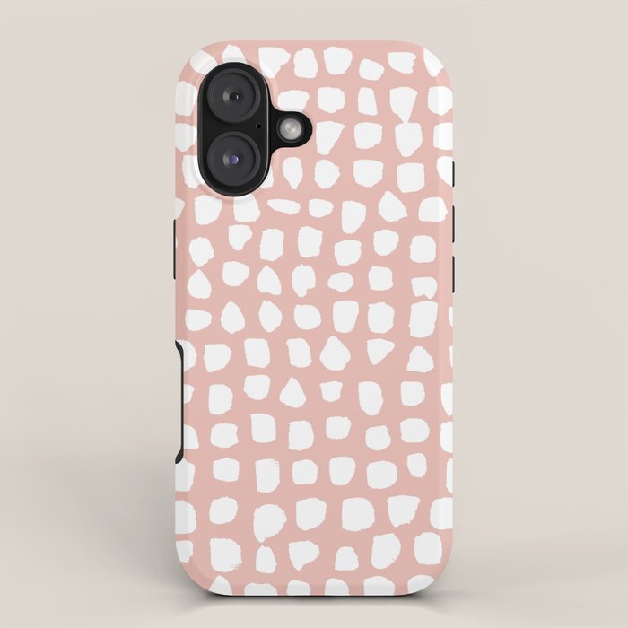 Dots (Pink) iPhone Case Gallery Image 1