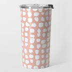 Dots (Pink) Travel Mug Gallery Image 2