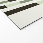 Bauhaus Green Modernist Minimal Geometric Homage Welcome Mat Gallery Image 2