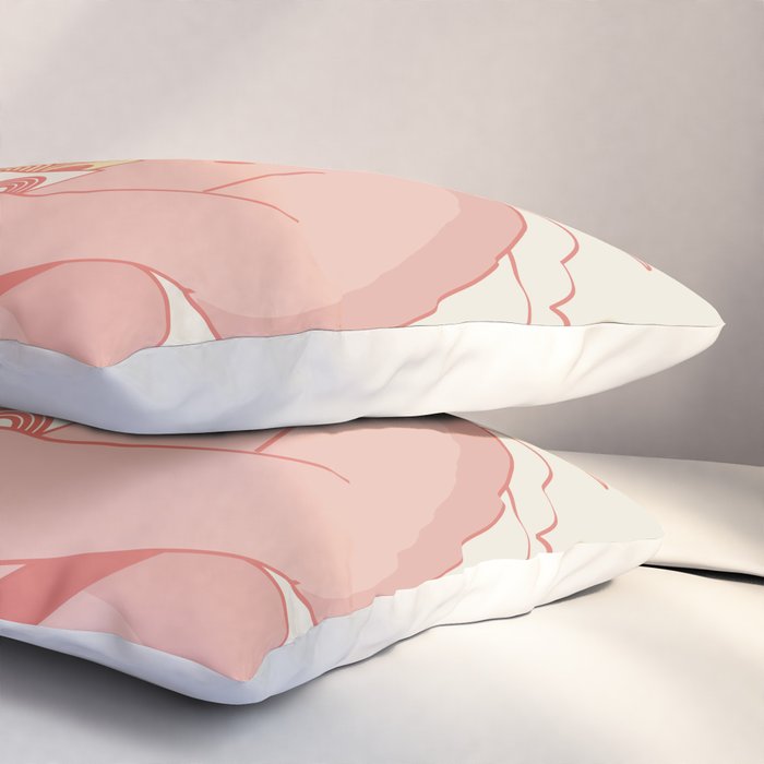 Sumo eating Ramen Pillow Sham Gallery Image 3