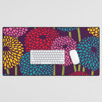 Full of Chrysanth Desk Mat Gallery Image 1