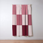 Color Block Line Pattern XVII Window Curtain Gallery Image 3