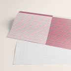 Color Block Line Pattern XVII Wrapping Paper Gallery Image 2