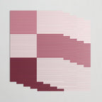 Color Block Line Pattern XVII Wrapping Paper Gallery Image 3