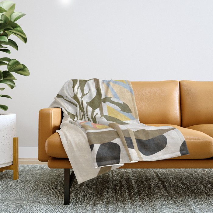 The Plant Room Throw Blanket Gallery Image 1