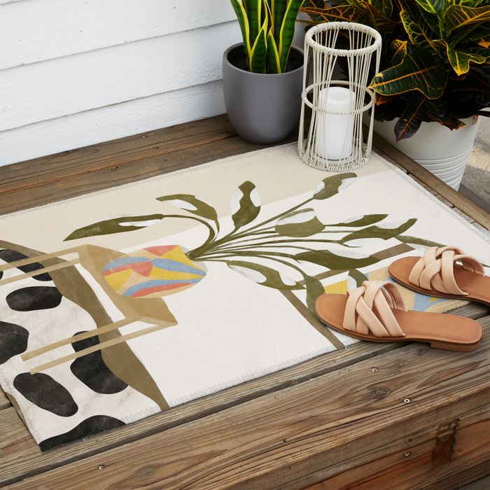 The Plant Room Outdoor Rug Gallery Image 2