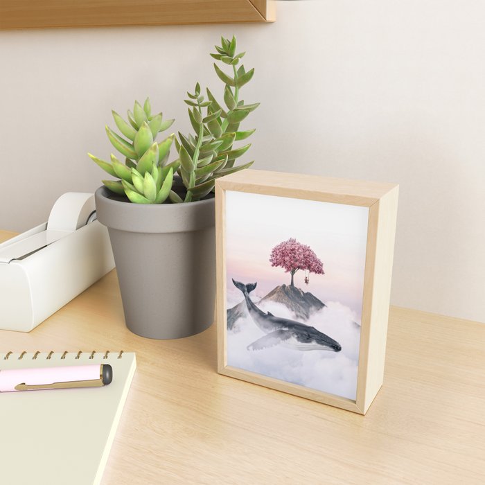Daydreaming Mini Art Print Gallery Image 2