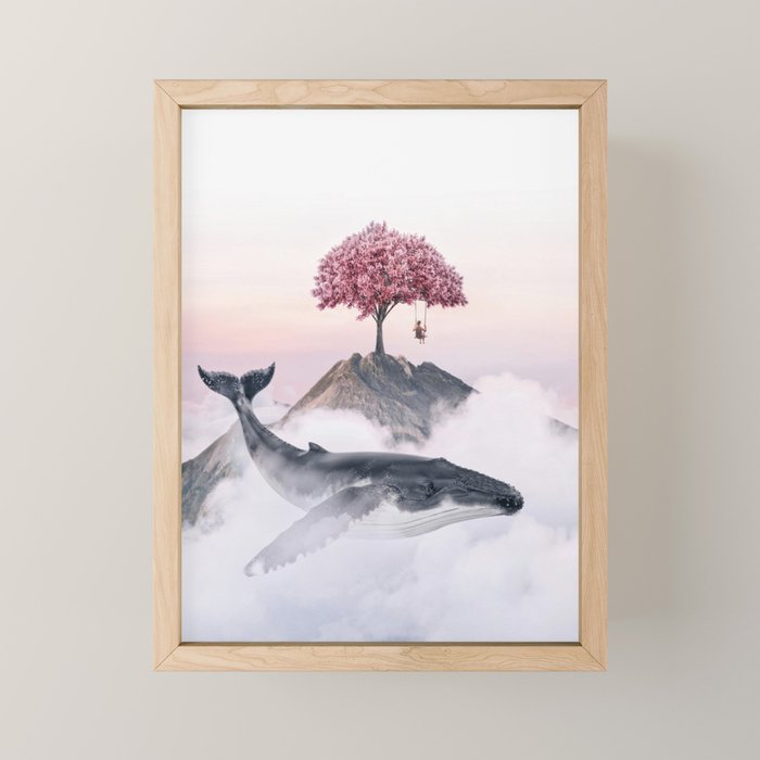 Daydreaming Mini Art Print Gallery Image 1