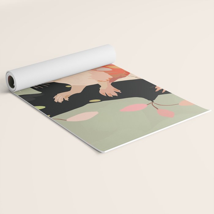 Squirrel In The Tree  Yoga Mat Gallery Image 2