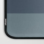 Minimalist Solid Color Block in Neutral Blue-Gray Laptop Sleeve Gallery Image 3