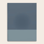 Minimalist Solid Color Block in Neutral Blue-Gray Notebook Gallery Image 4