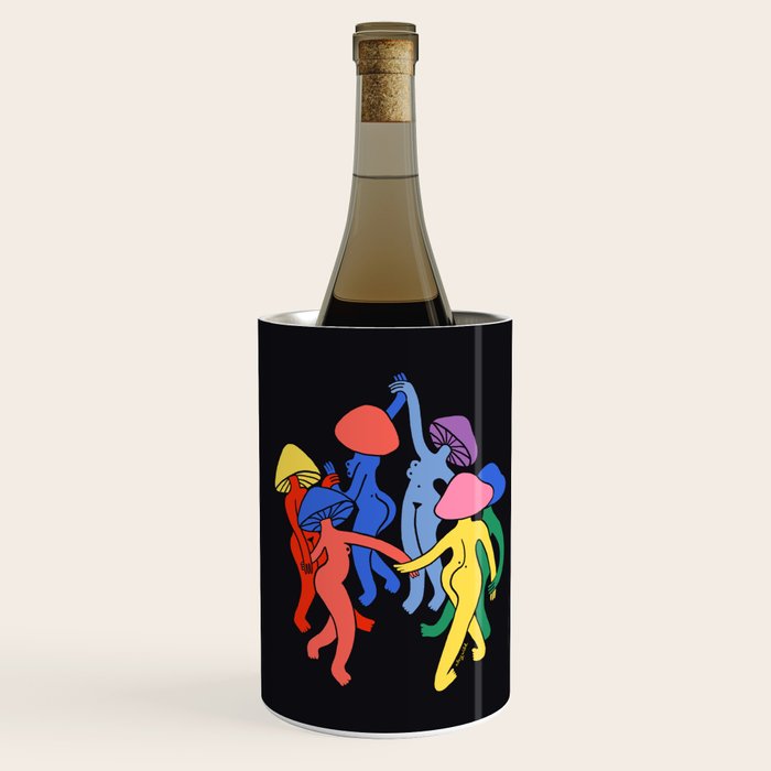 Mushroom Dance Wine Chiller Gallery Image 1