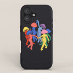 Mushroom Dance iPhone Case Gallery Image 1