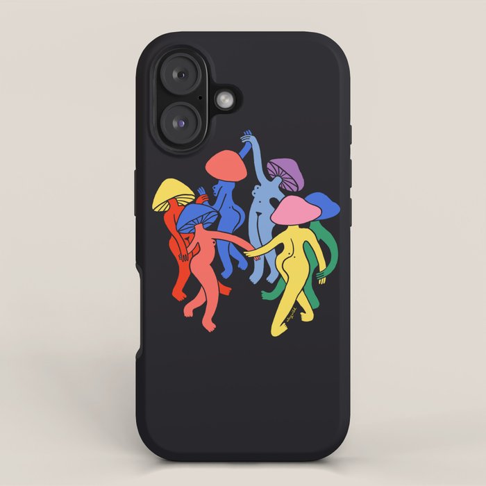 Mushroom Dance iPhone Case Gallery Image 1