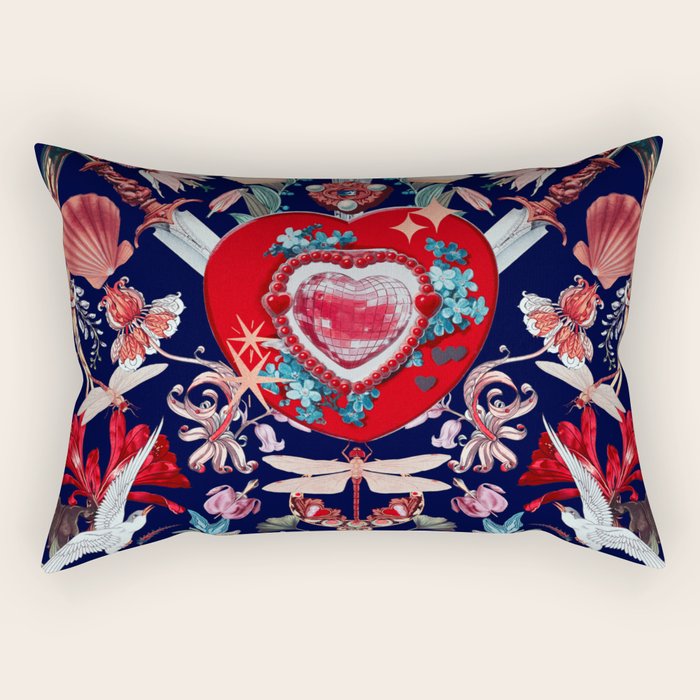 LOVE - Night Rectangular Pillow Gallery Image 2