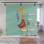 Crazy Straw Wall Mural Gallery Image 1