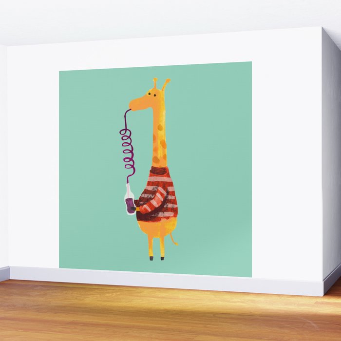 Crazy Straw Wall Mural Gallery Image 2