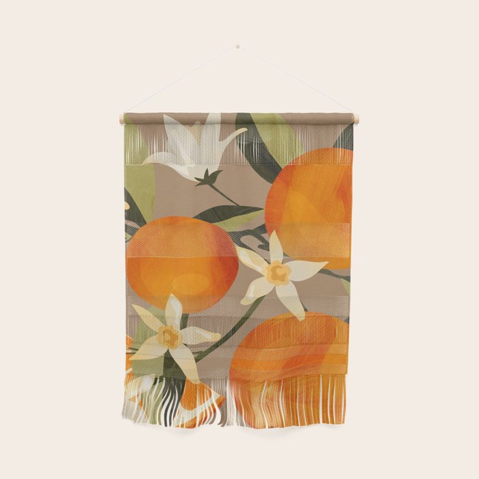 Oranges Botanical Art 2 Wall Hanging Gallery Image 1