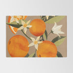 Oranges Botanical Art 2 Rug Gallery Image 2