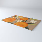 Oranges Botanical Art 2 Rug Gallery Image 3