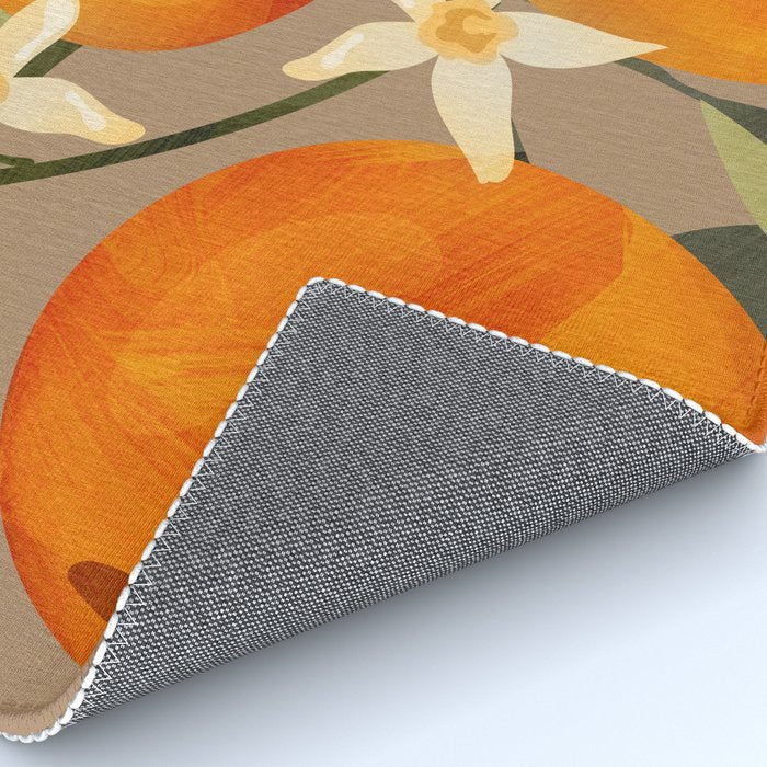 Oranges Botanical Art 2 Rug Gallery Image 4