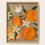 Oranges Botanical Art 2 Serving Tray Gallery Image 1