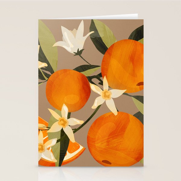 Oranges Botanical Art 2 Stationery Card Gallery Image 2
