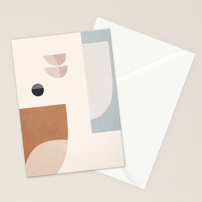 Abstract Minimal Shapes 12 Stationery Card Gallery Image 2