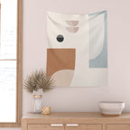 Abstract Minimal Shapes 12 Wall Tapestry Gallery Image 2
