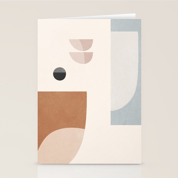 Abstract Minimal Shapes 12 Stationery Card Gallery Image 2
