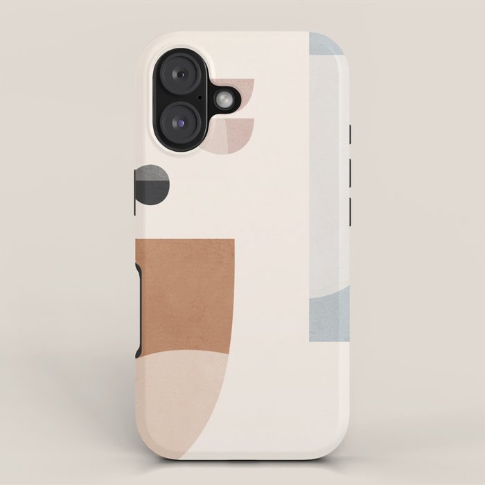 Abstract Minimal Shapes 12 iPhone Case Gallery Image 1