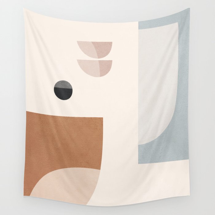Abstract Minimal Shapes 12 Wall Tapestry Gallery Image 4