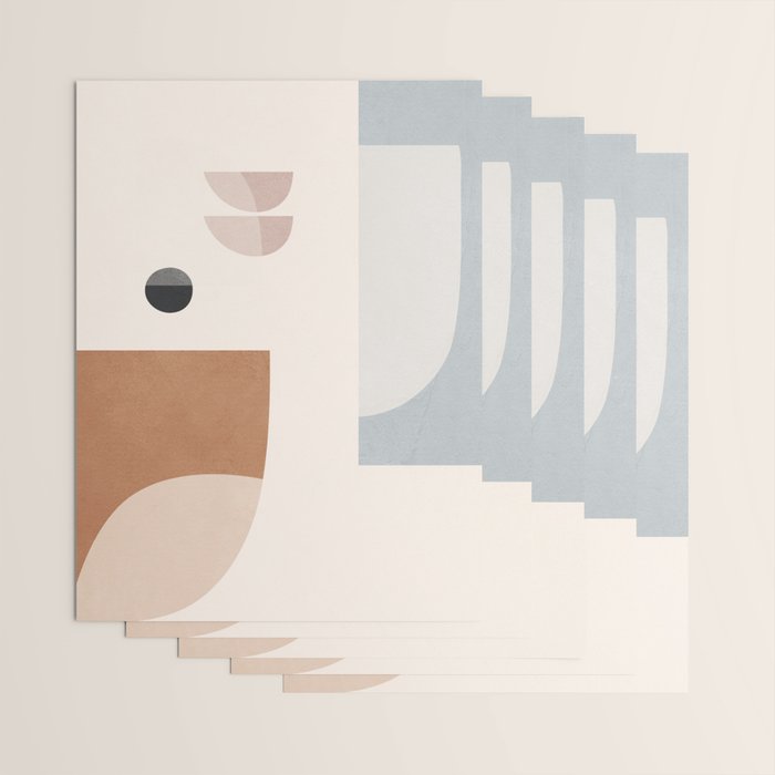 Abstract Minimal Shapes 12 Wrapping Paper Gallery Image 3