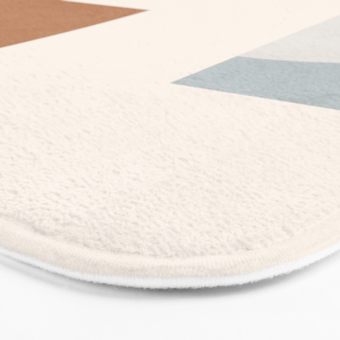 Abstract Minimal Shapes 12 Bath Mat Gallery Image 3