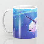 Beluga and Narwhal Coffee Mug Gallery Image 3