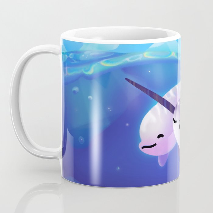 Beluga and Narwhal Coffee Mug Gallery Image 3