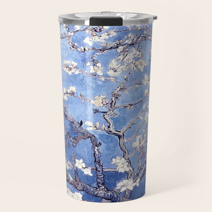 Vincent Van Gogh Almond BlossomS Blue Travel Mug Gallery Image 1