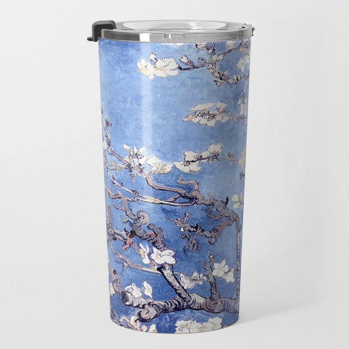 Vincent Van Gogh Almond BlossomS Blue Travel Mug Gallery Image 3