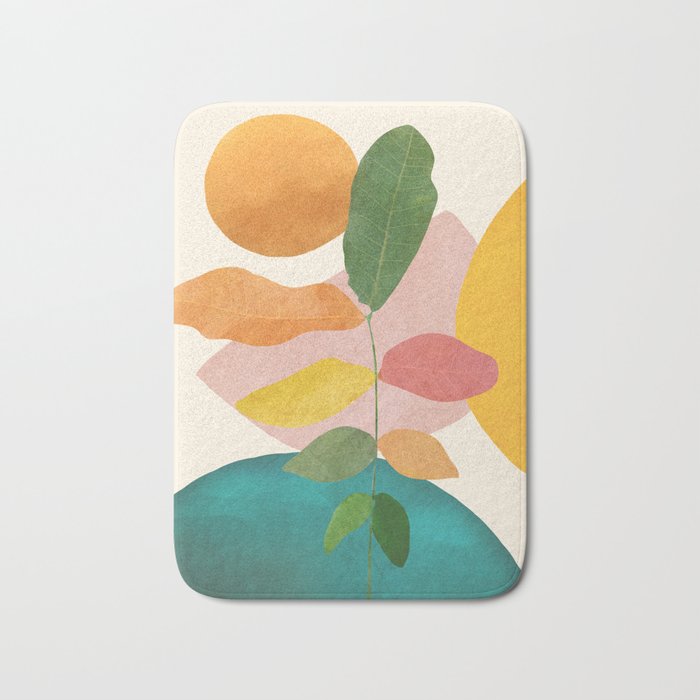 Colorful Branching Out 21 Bath Mat Gallery Image 1