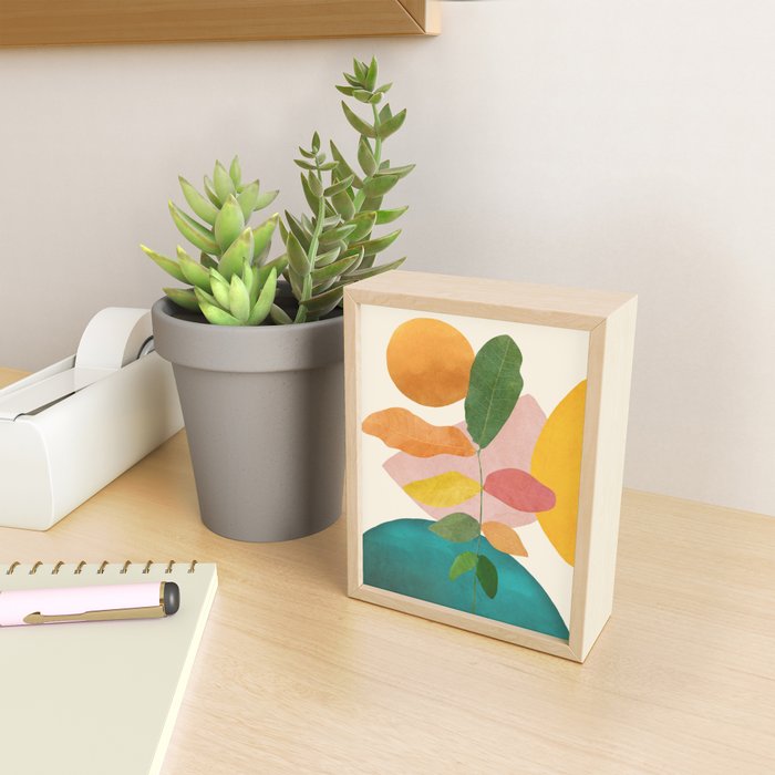 Colorful Branching Out 21 Mini Art Print Gallery Image 2