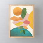 Colorful Branching Out 21 Mini Art Print Gallery Image 1