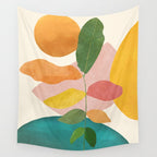 Colorful Branching Out 21 Wall Tapestry Gallery Image 4