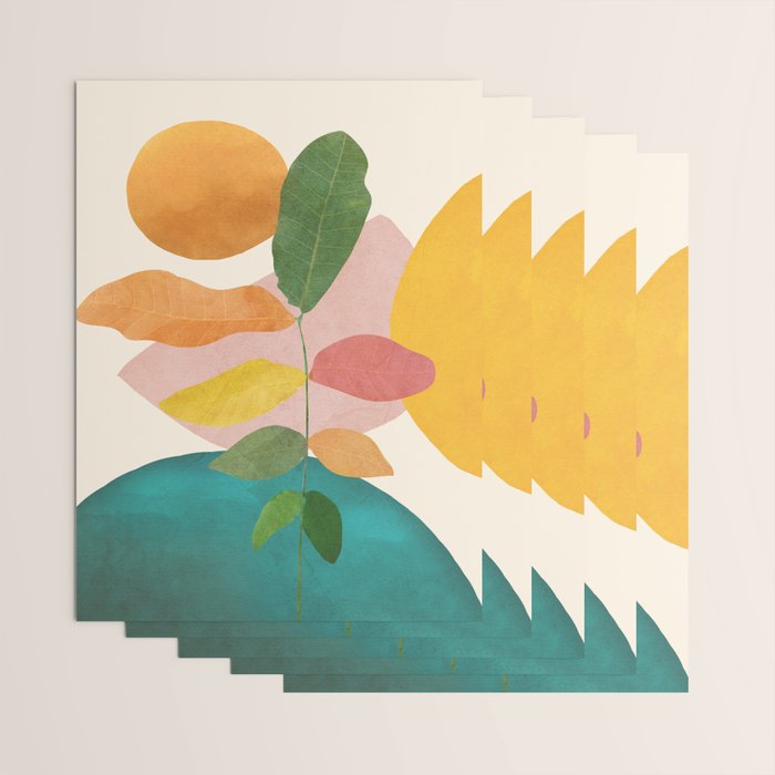 Colorful Branching Out 21 Wrapping Paper Gallery Image 3